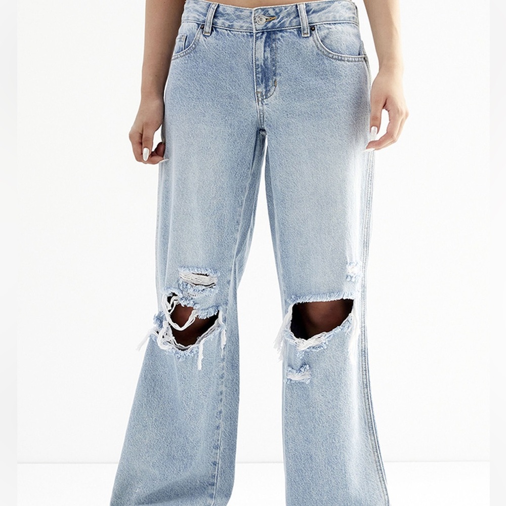 Low rise baggy pacsun casey jeans **PETITE LEGNTH